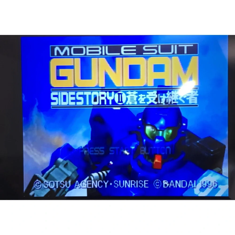 Mobile Suit Gundam Sidestory II - Sega Saturn (Japan Import 1996) - CIB & Tested